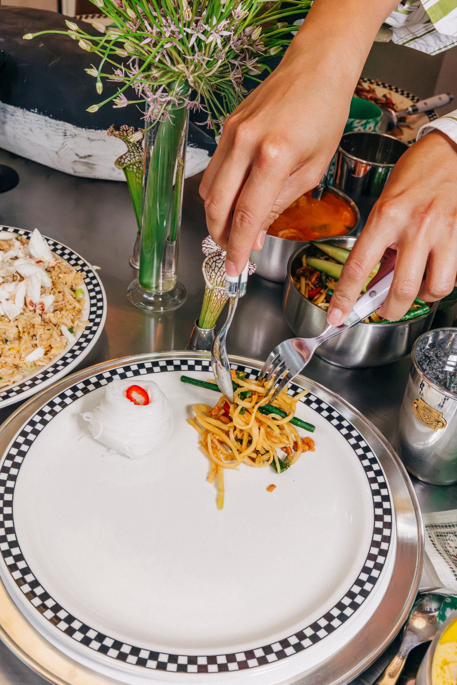 Image may contain Food Food Presentation Plate Brunch Cutlery and Fork